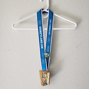 Disneyland 2017 Monsters Inc Medal & Pin